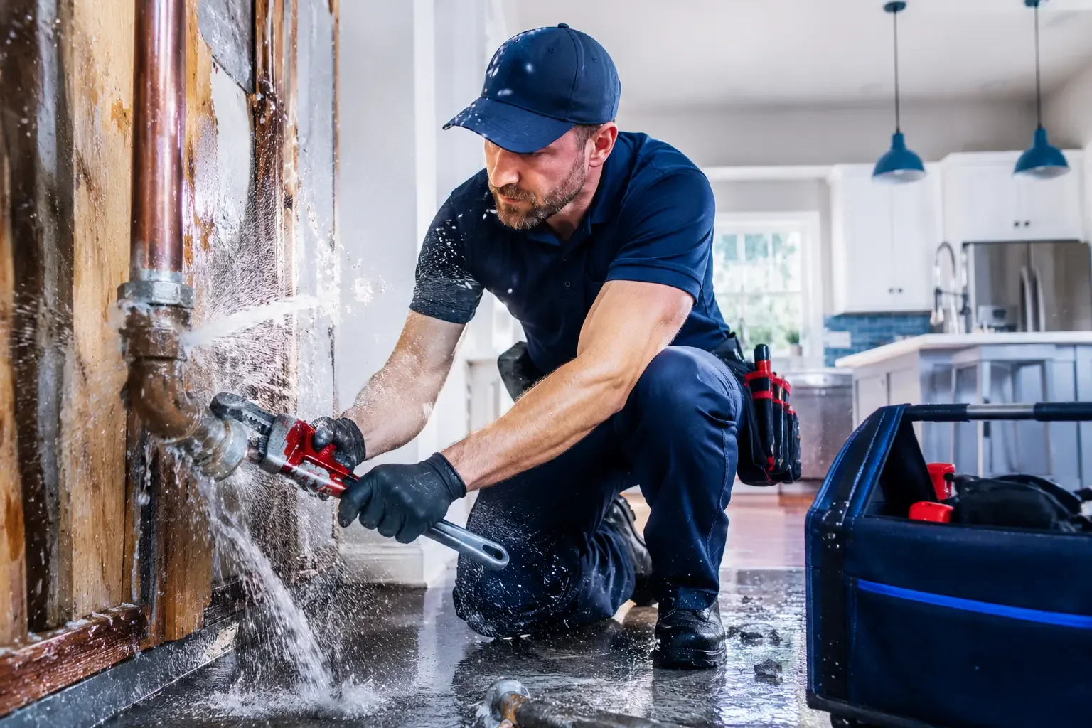 Local emergency pipe repair professionals in Kasbeer, IL